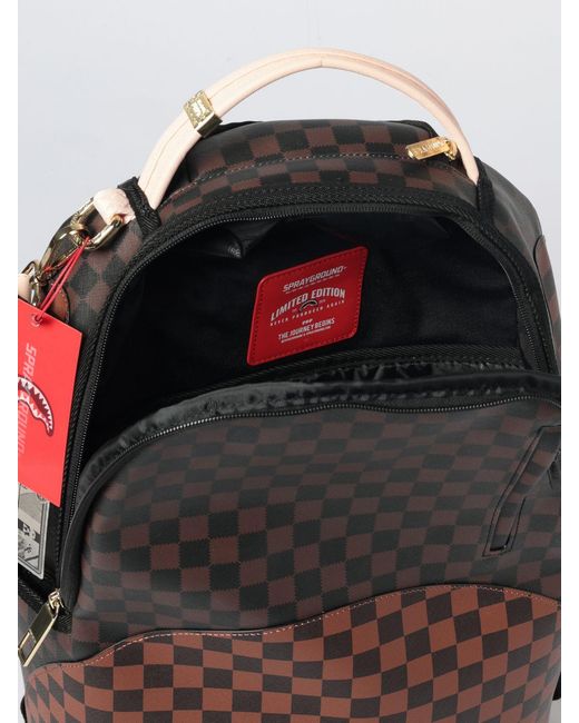 Sprayground Gray Backpack for men