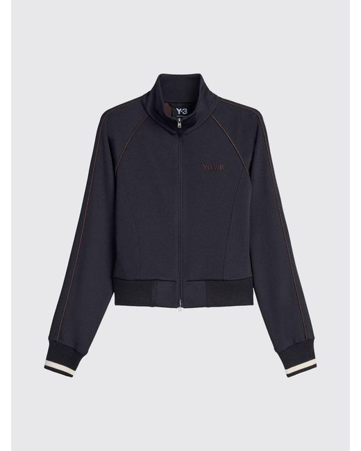 Adidas Originals Blue X Wales Bonner Bomber Jacket With High Neck And Zip Closure for men