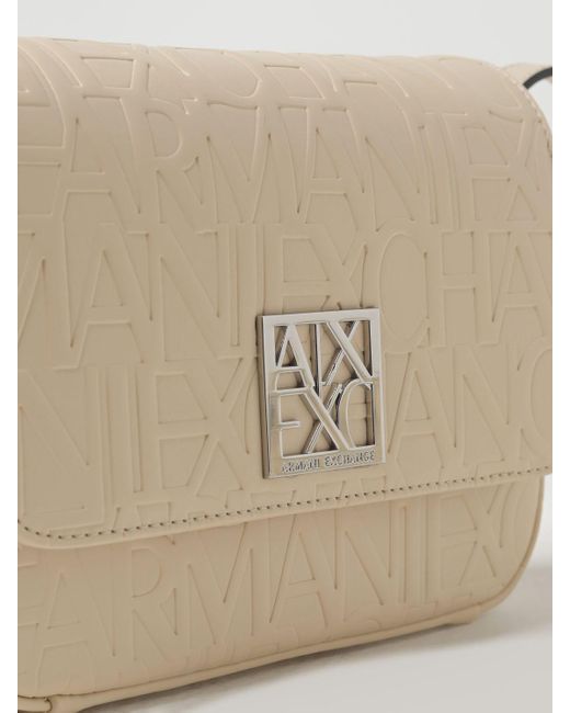 Armani Exchange Natural Crossbody Bags