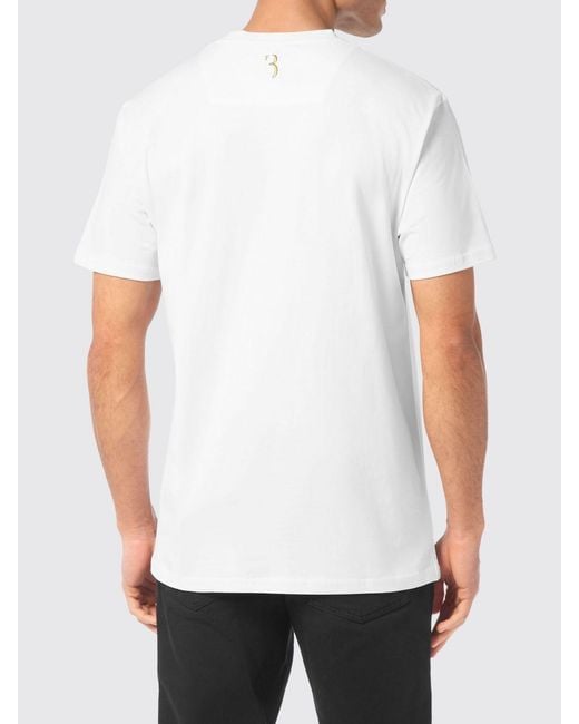 Billionaire White T-Shirt for men