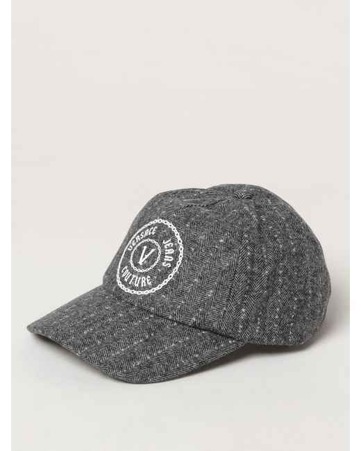 Versace Jeans Couture Gray Hat for men