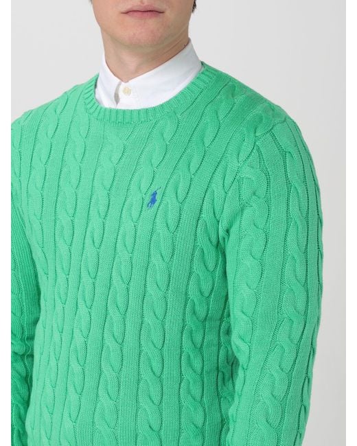 Jersey Polo Ralph Lauren de hombre de color Green