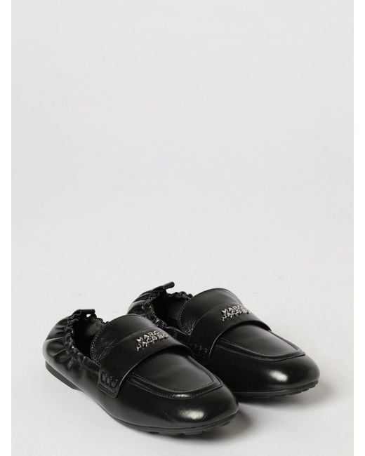Marc Jacobs White Leather Jude Loafers