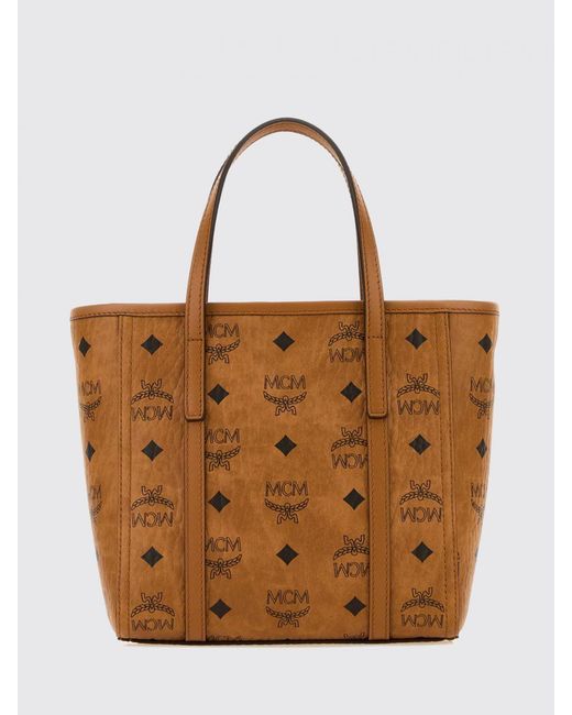 Mini Borsa A Tracolla Toni di MCM in Brown da Uomo