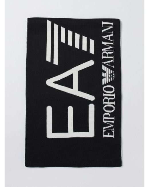 Sciarpa di EA7 in Black da Uomo