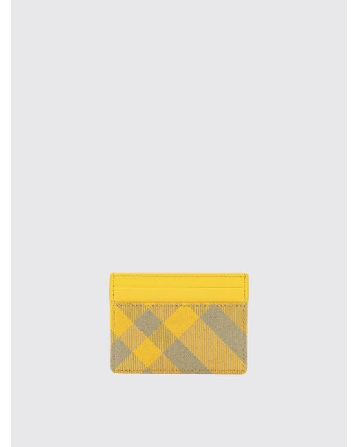 Burberry Yellow Wallet for men
