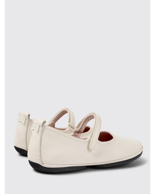 Camper White Ballet Flats
