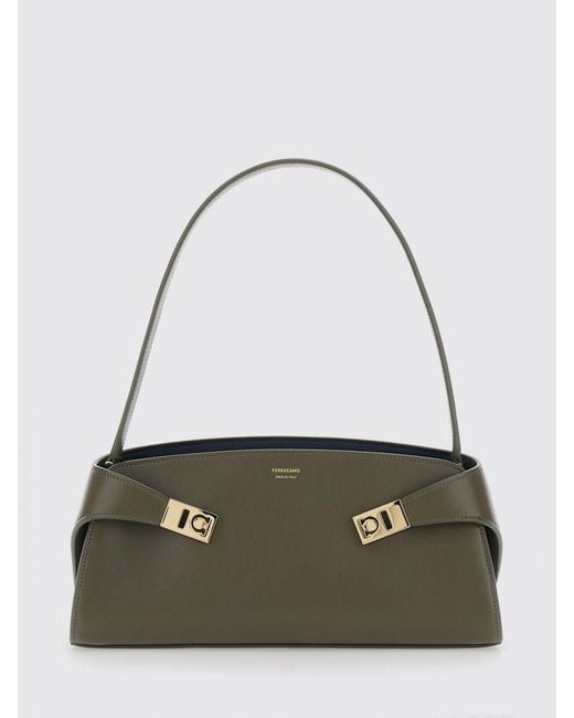 Ferragamo Green Crossbody Bag