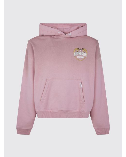 Represent Pink Sweatshirt for men