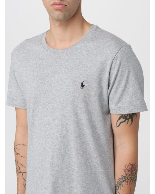 T-Shirt Homme Polo Ralph Lauren pour homme en coloris Gray
