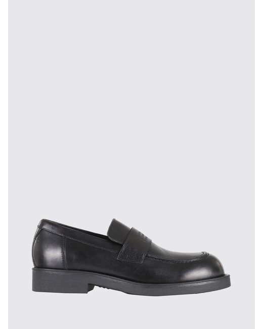 MM6 by Maison Margiela White Leather Loafers for men