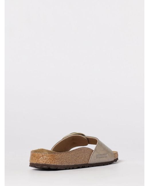 Birkenstock Multicolor Laminated Leather Madrid Big Buckle Sandals