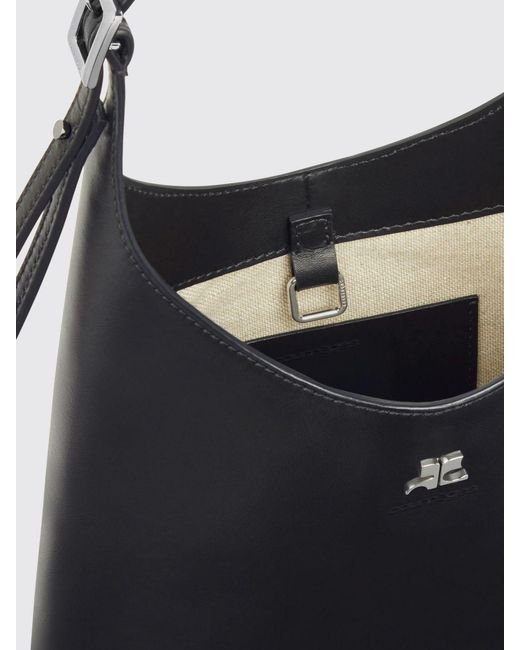 Courreges Black Courr&Egrave	Ges Leather Bag
