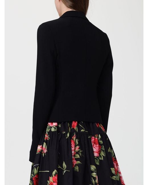 Dolce & Gabbana Black Dolce &Amp Gabbana Single Breasted Blazer
