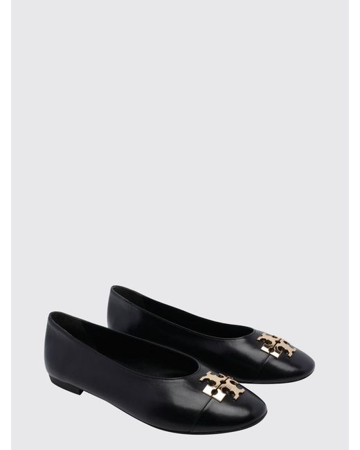 Tory Burch White Charlie Ballet Flats