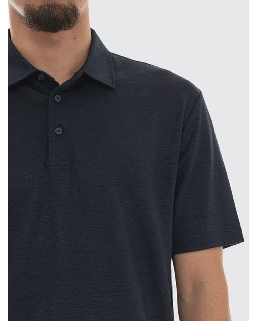 Polo Di Lino Basic di HUGO in Blue da Uomo