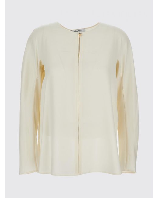Max Mara Pure Natural Pure Silk Blouse Max Mara