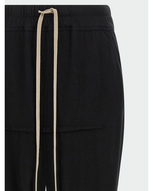 Rick Owens Black Long Skirt
