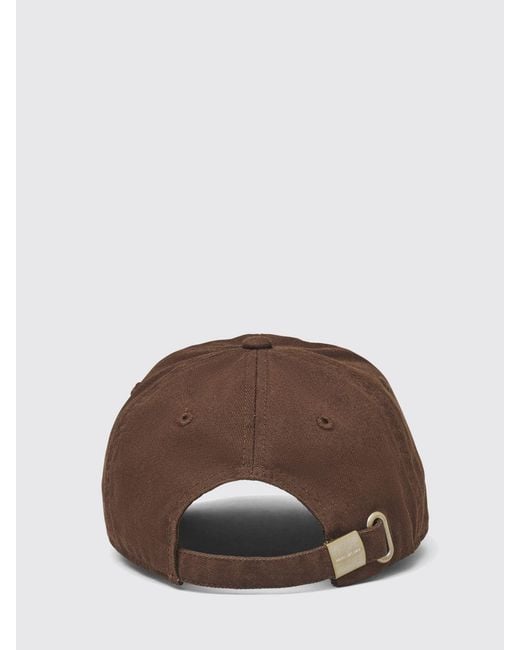 Marc Jacobs Green Cancer Cotton Baseball Cap With Embroidered Slogan