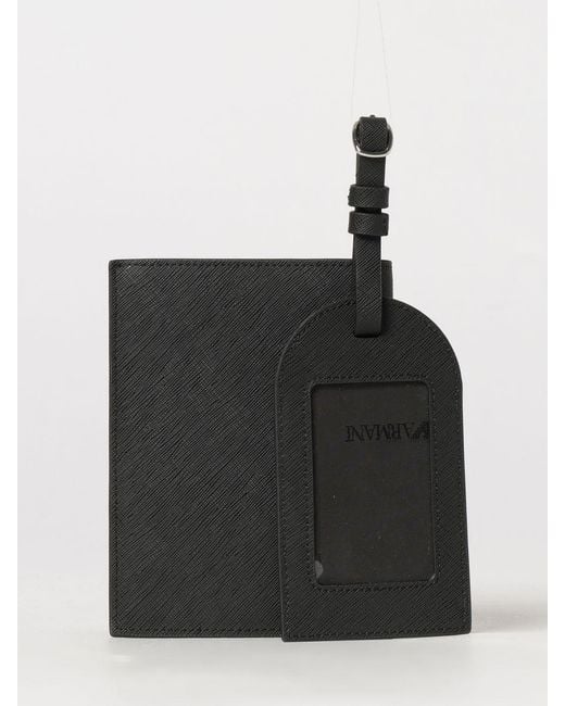 Emporio Armani Black Wallet for men