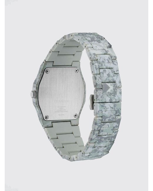 D1 Milano Gray Forest Camo Watch for men