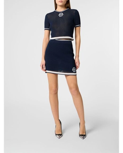 Philipp Plein Blue Jumper