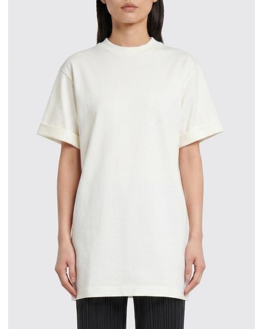 Phoebe Philo White Cotton Crew Neck T-Shirt