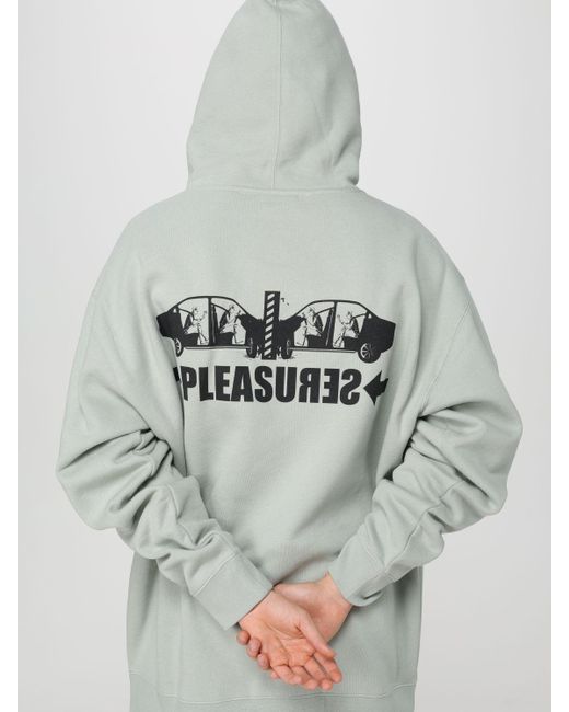Pleasures Gray Sweatshirt for men