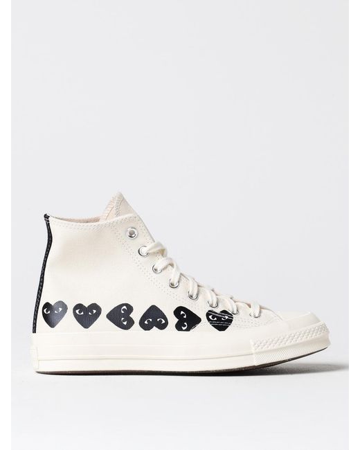 COMME DES GARÇONS PLAY White Sneakers Play X Converse for men