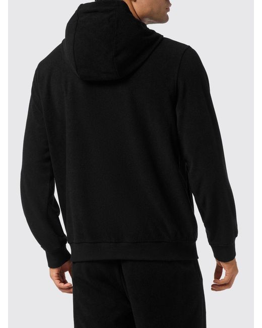 Philipp Plein Black Hoodie for men