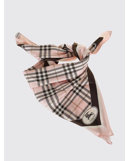 Burberry Pink Neck Scarf
