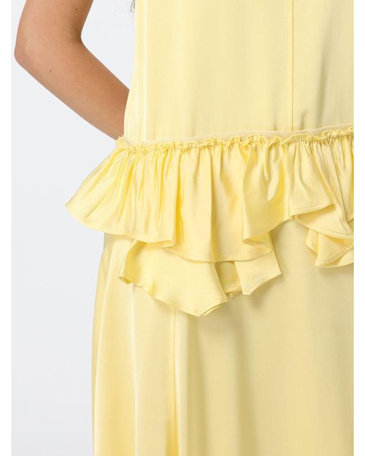 Jil Sander Yellow Dress