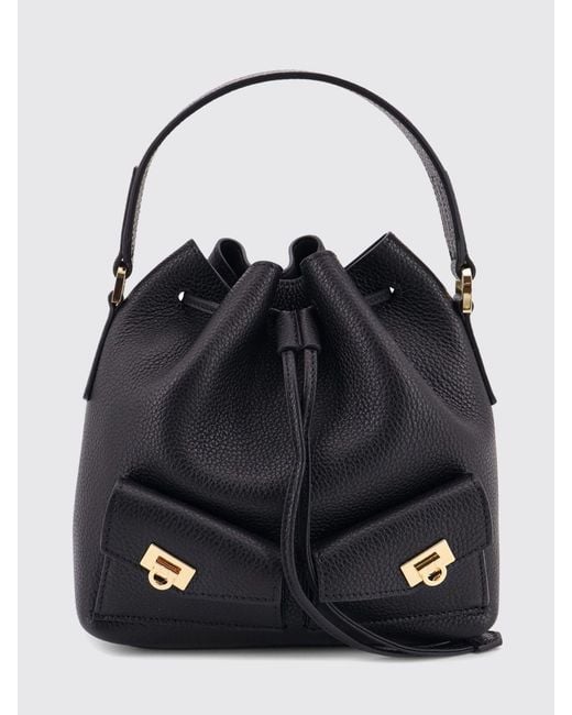 Ferragamo Black Shoulder Bag