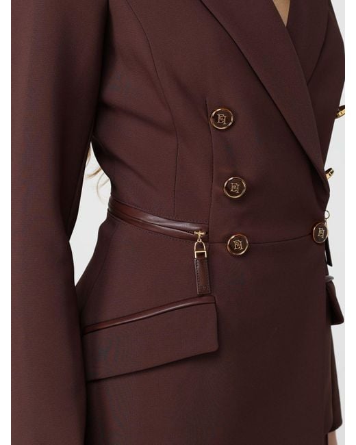 Americana Mujer Elisabetta Franchi de color Red