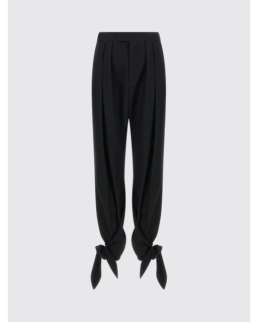 Chloé Blue ChloÉ High-Waisted Wide-Leg Wool-Blend Tailored Trousers