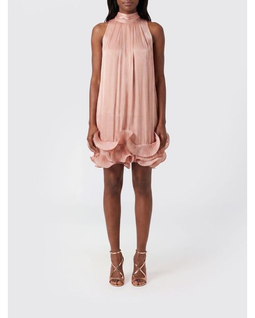 Hanita Yellow Sheath Mini Dress