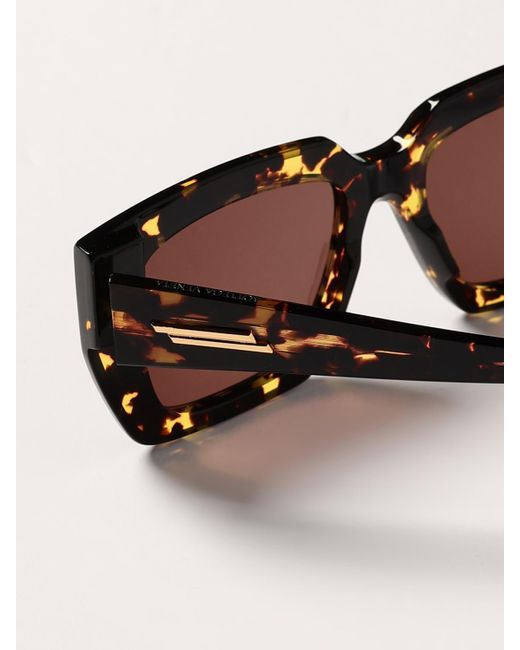 Bottega Veneta Natural Acetate Sunglasses