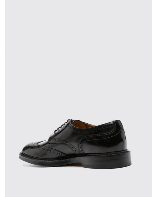 Doucal's Derby Schuhe Aus Leder Mit Brogue-Muster in Black für Herren