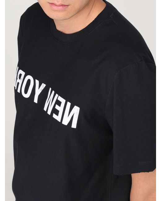 Camiseta Hombre Helmut Lang de hombre de color Blue