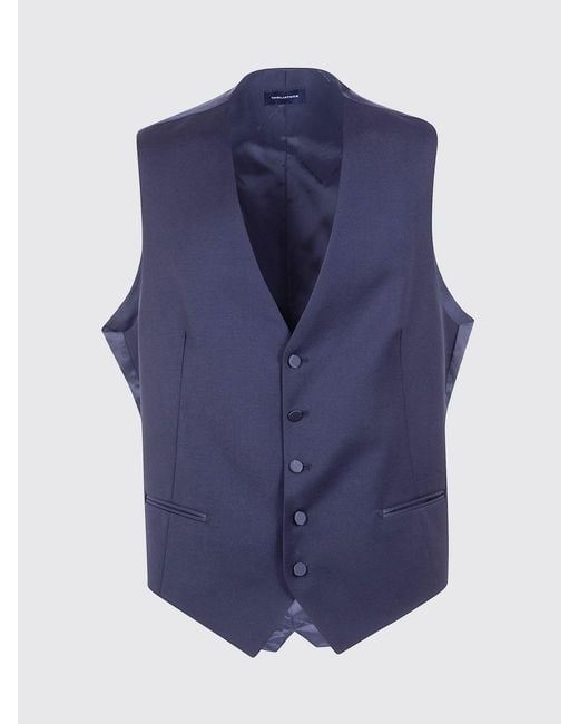 Chaleco Hombre Tagliatore de hombre de color Blue
