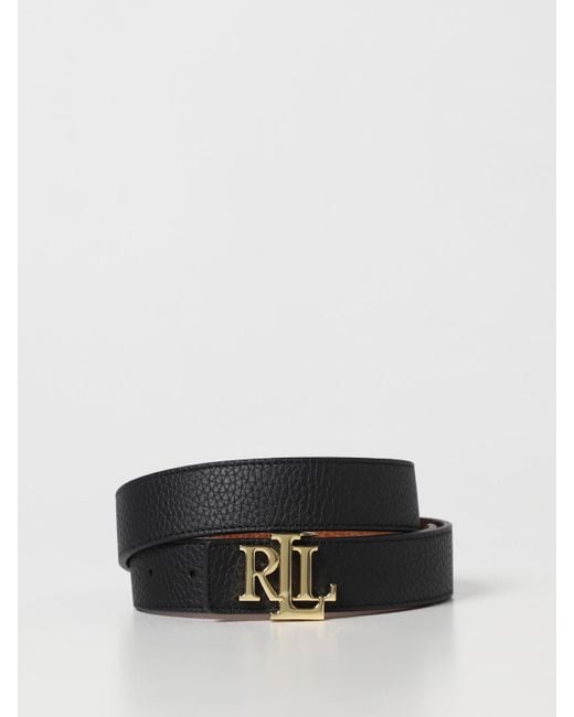 Ceinture Femme Ralph Lauren en coloris Black