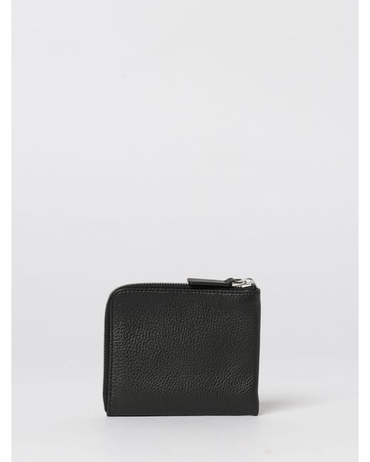 Marni Black Leather Wallet With Logo for men
