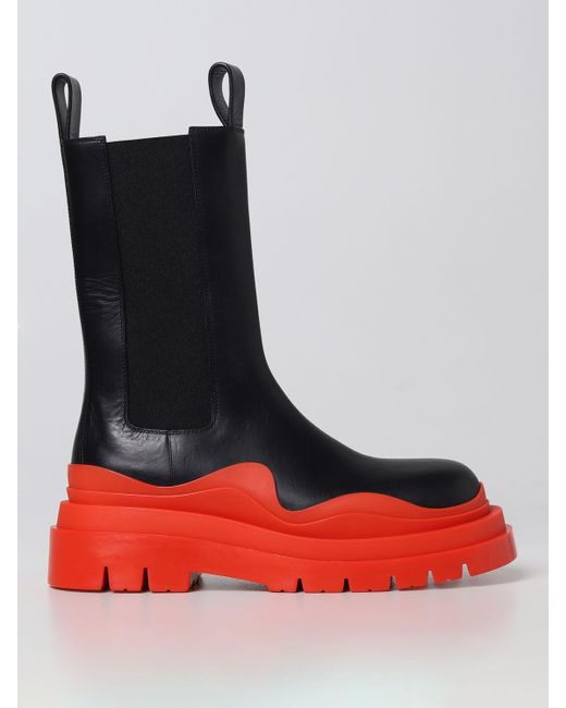 Bottega Boots in Red Lyst