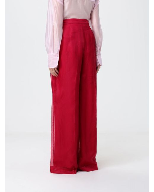 Max Mara Silk Flared Trousers