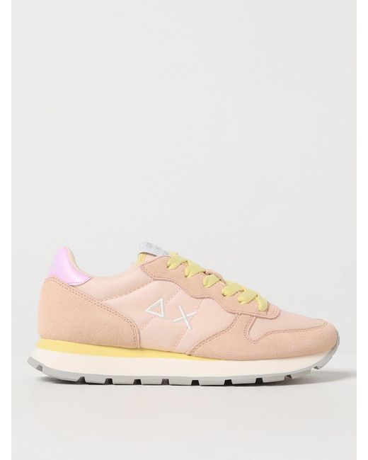 Sun 68 Pink Sneakers