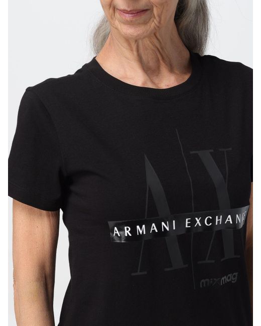 Armani Exchange Black T-shirt