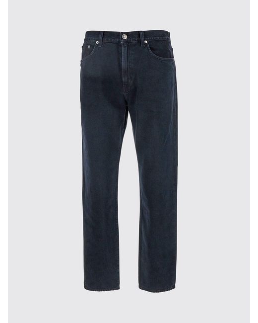 Agolde Blue Curtis Straight Fit Jeans for men