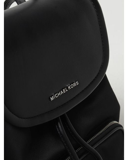 Mochila con placa del logo Michael Kors de color Black