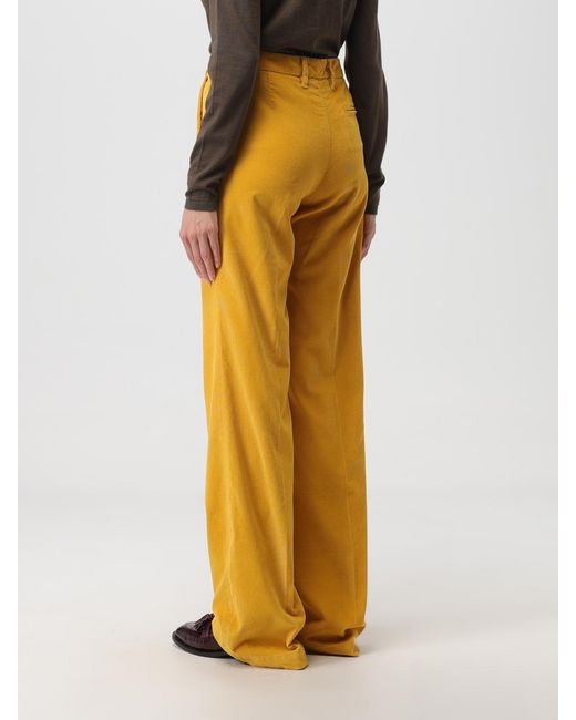 Pantalón Mujer Jacob Cohen de color Yellow