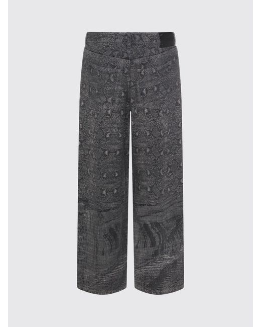 Daily Paper Black Snake Oversized Jeans for men